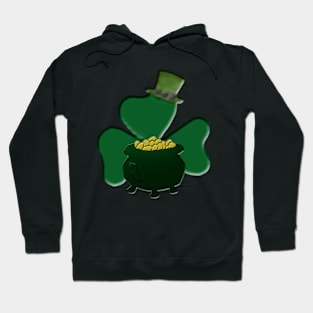 Shamrock and Pot of Gold Hoodie